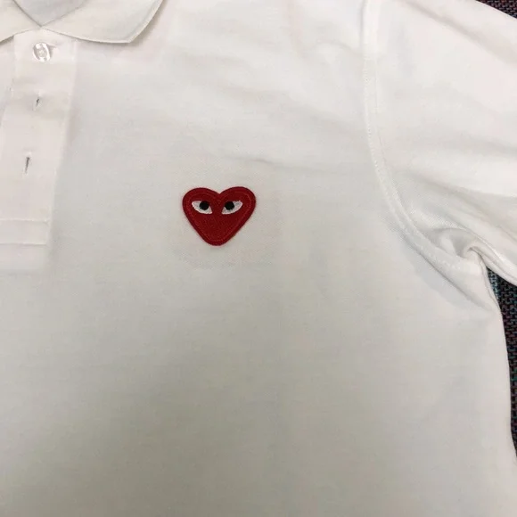 PLAY POLO RED EMBLEM white men - Picture 2 of 7